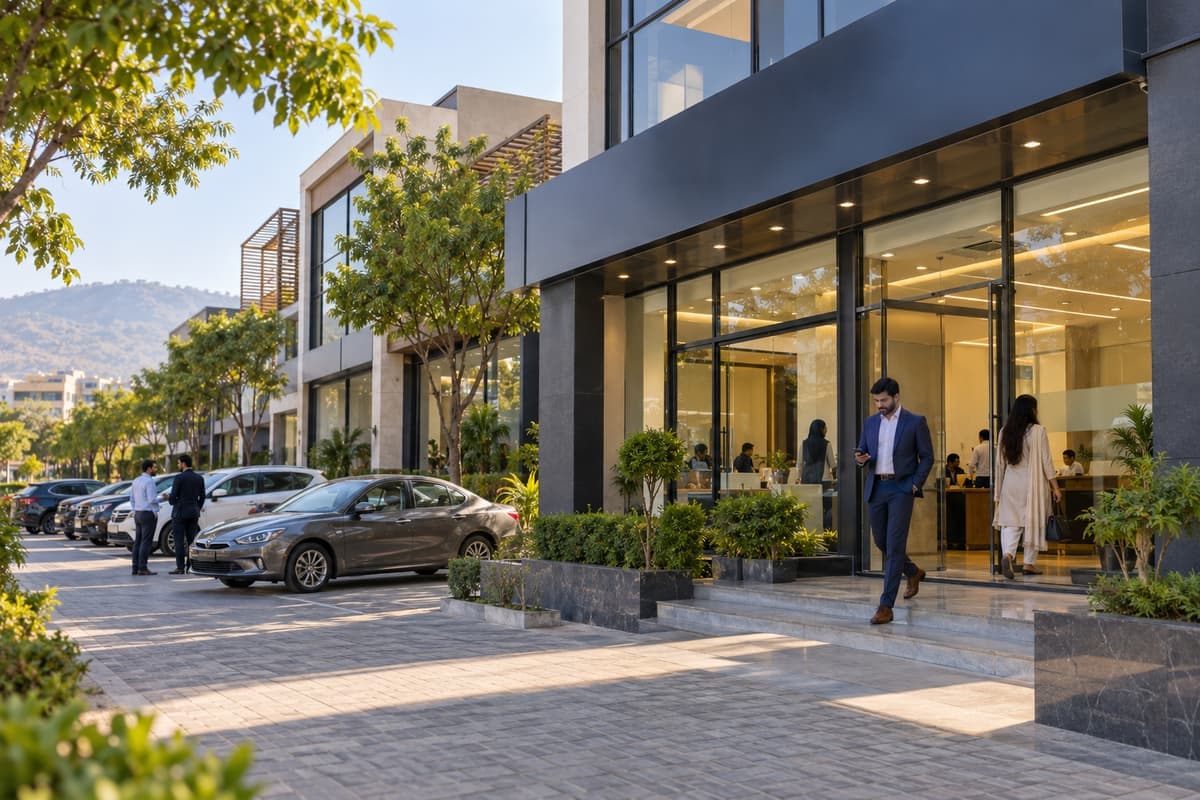 Exterior of our Islamabad office